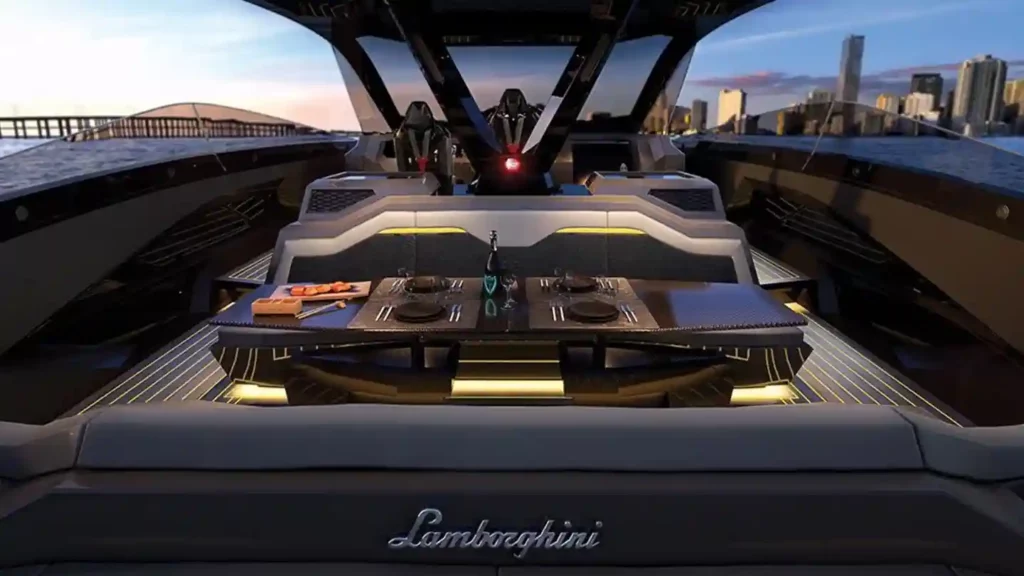 Die Spezifikationen der Lamborghini Tecnomar 63 1